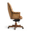 Chesterfield Style High Back Walnut Office Chair