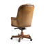 Chesterfield Style High Back Walnut Office Chair