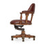 Captain's Style Walnut Office Chair