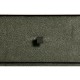 Anthracite Faux Shagreen & Bronze High Chest of Drawers