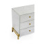 Églomisé & Gilded Large Chest of Drawers