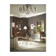 Anthracite Faux Shagreen & Silver Large Chest of Drawers