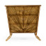 Argentinian Walnut Bedside Chest of Drawers