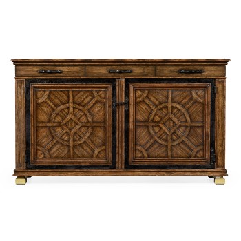 Argentinian Walnut Parquetry Sideboard 