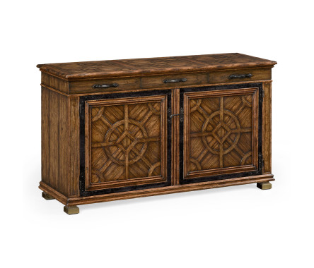 Argentinian Walnut Parquetry Sideboard 