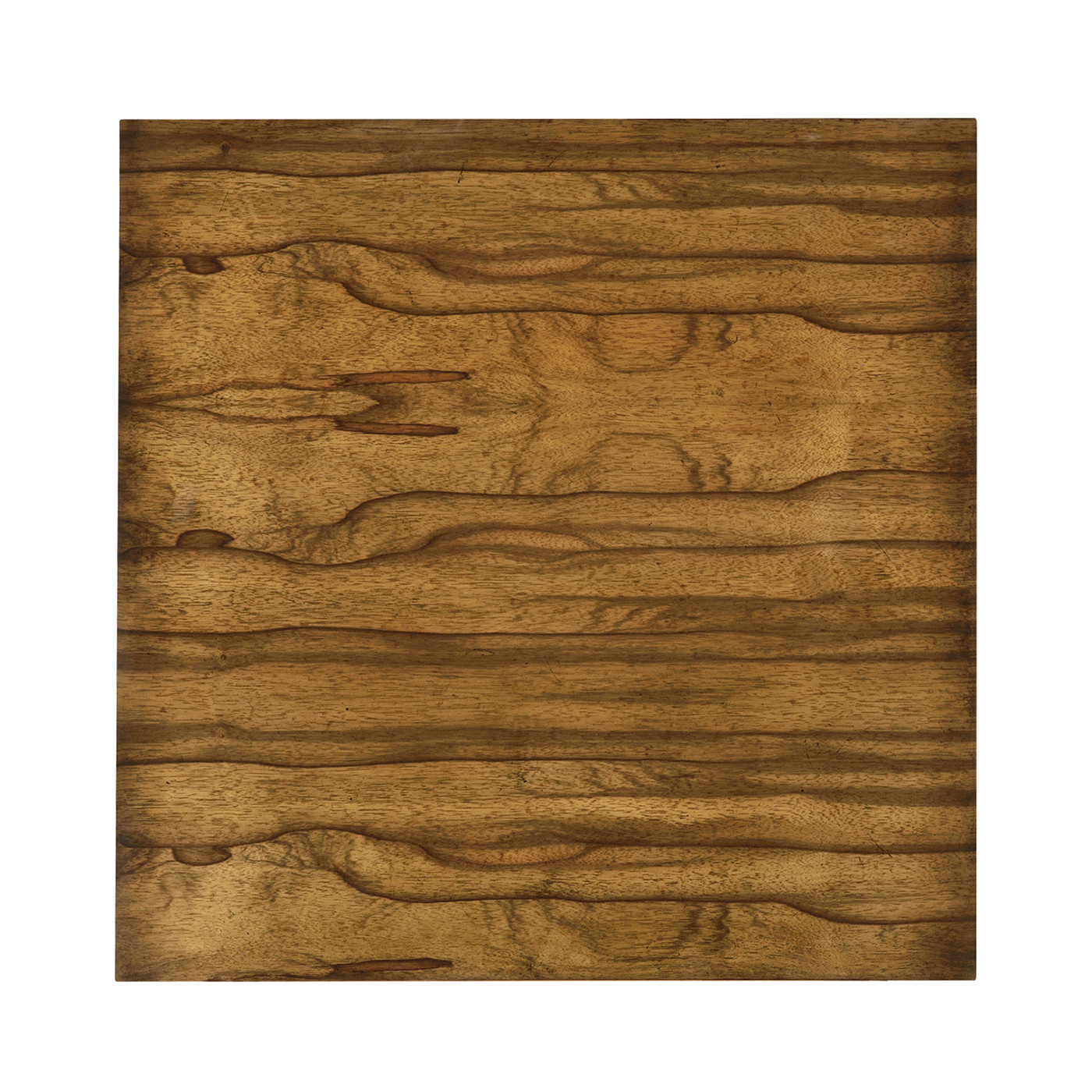 Argentinian walnut & anthracite faux shagreen side table