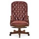 Chesterfield Style High Back Desk Chair