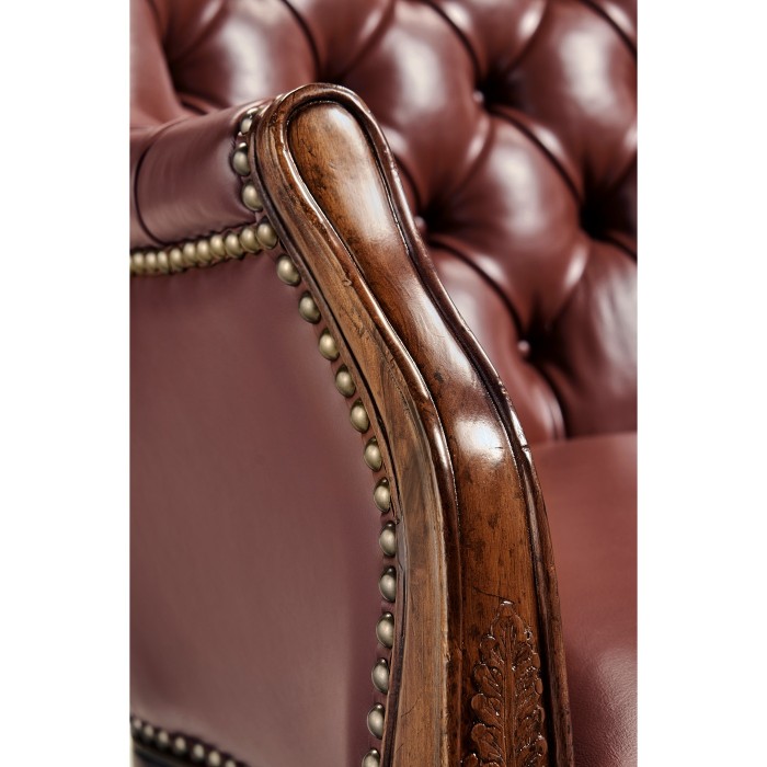 Chesterfield Style High Back Desk Chair