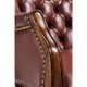 Chesterfield Style High Back Desk Chair