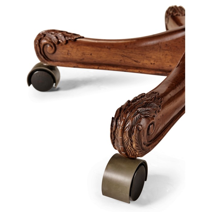 Chesterfield Style High Back Desk Chair