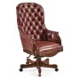 Chesterfield Style High Back Desk Chair