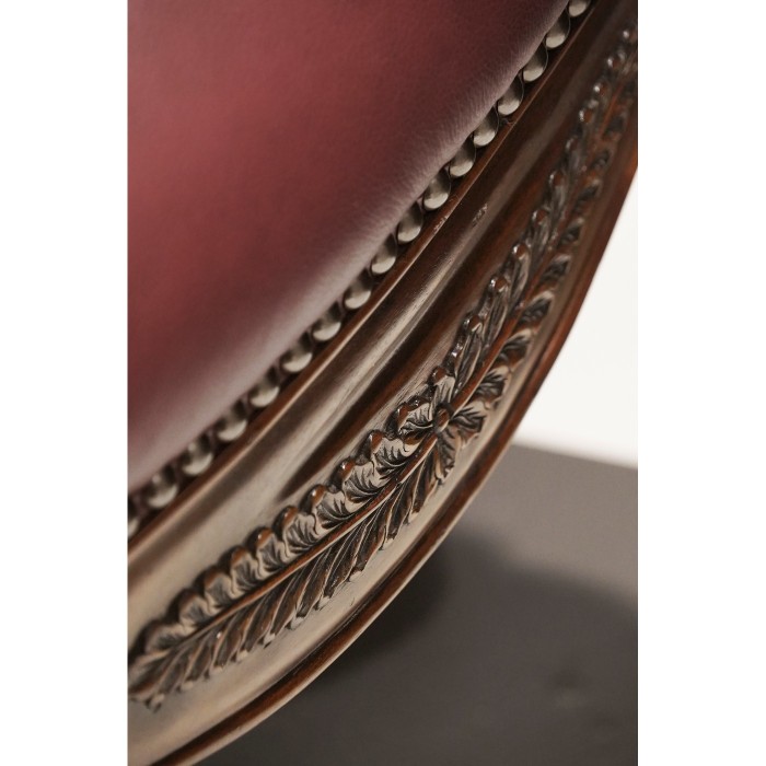 Chesterfield Style High Back Desk Chair