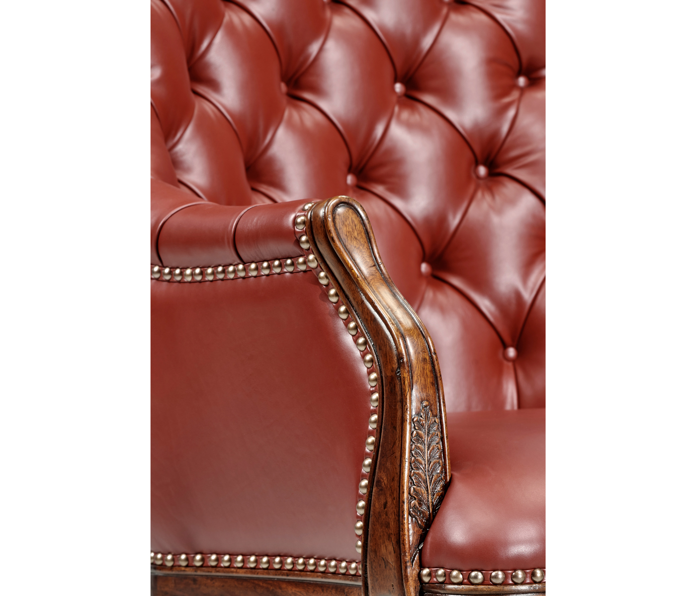 Chesterfield Style High Back Desk Chair