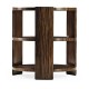 Art Deco Style Three-Tier Faux Macassar Side Table