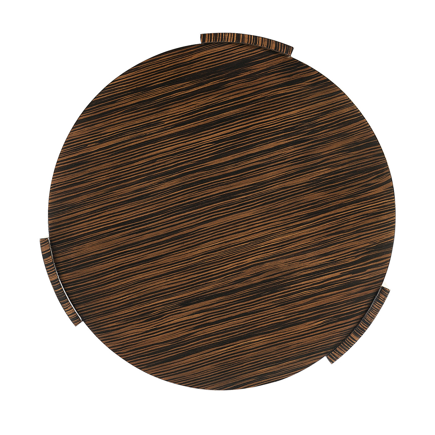 Art Deco Style Three-Tier Faux Macassar Side Table