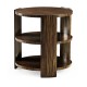 Art Deco Style Three-Tier Faux Macassar Side Table