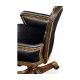 Double Lobed Walnut Office Chair