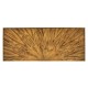 Argentinian walnut veneered tapering chest of drawers