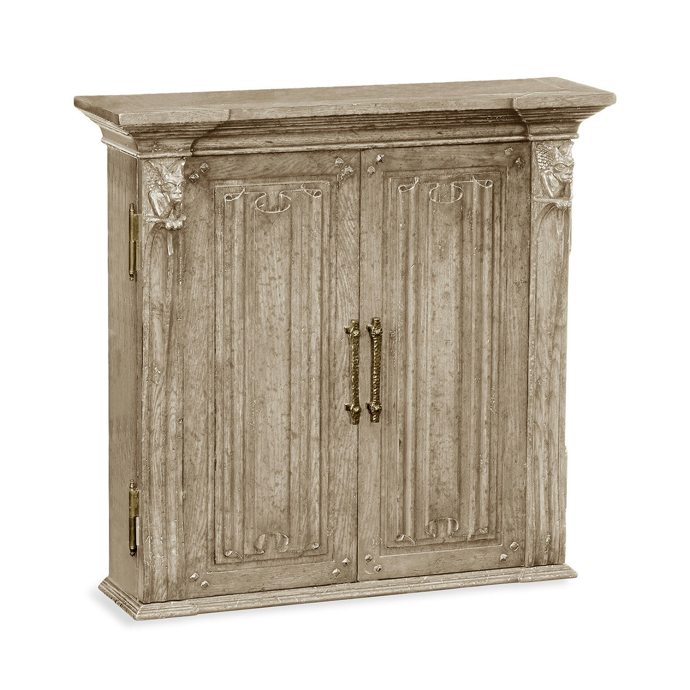 Dartboard Grey Oak Cabinet