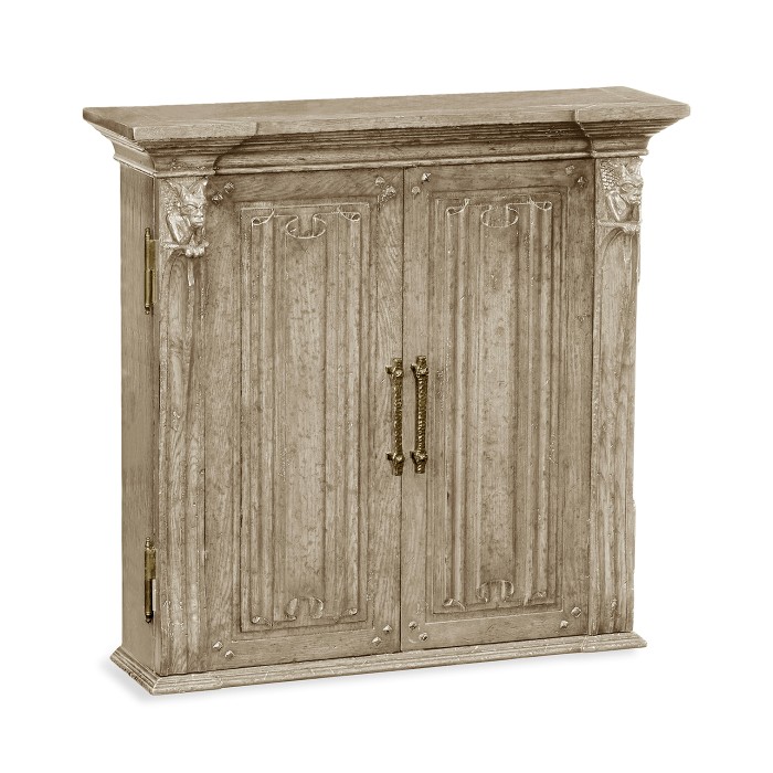 Dartboard Grey Oak Cabinet