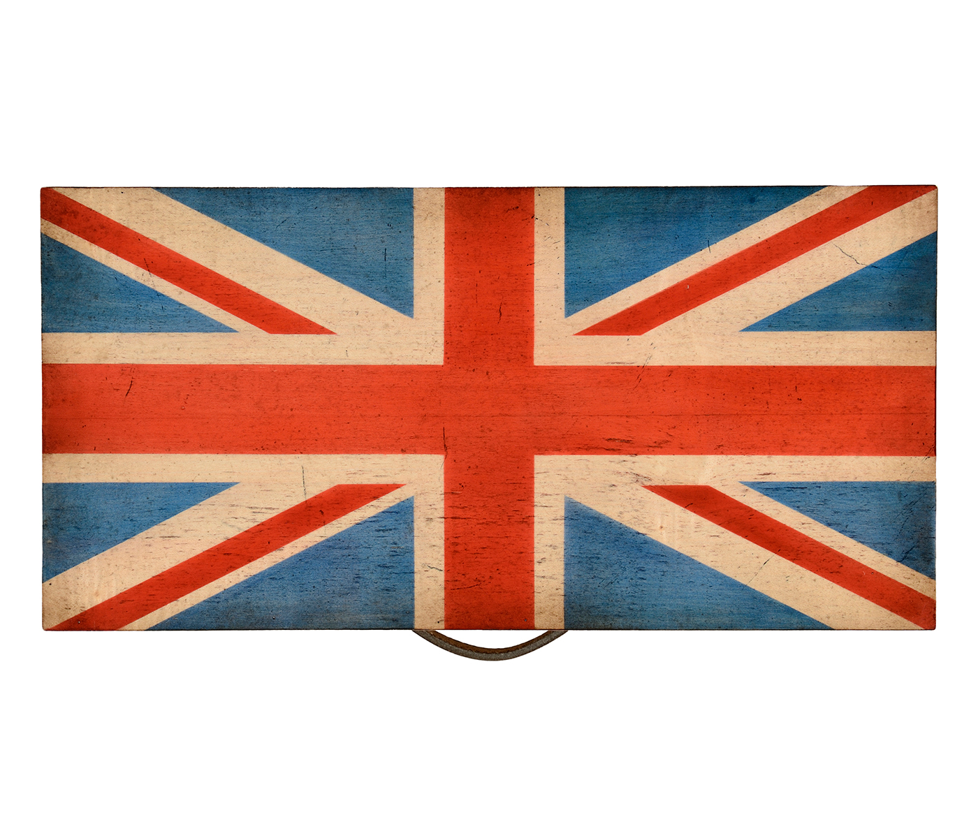 Union Jack Rectangular Box Painted