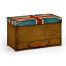 Union Jack Rectangular Box Painted