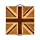 Union Jack Square Box Inlaid