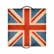 Union Jack Square Box Painted