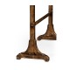 Victorian Style Dark Oak Towel Rack