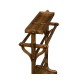 Victorian Style Walnut Towel Rack
