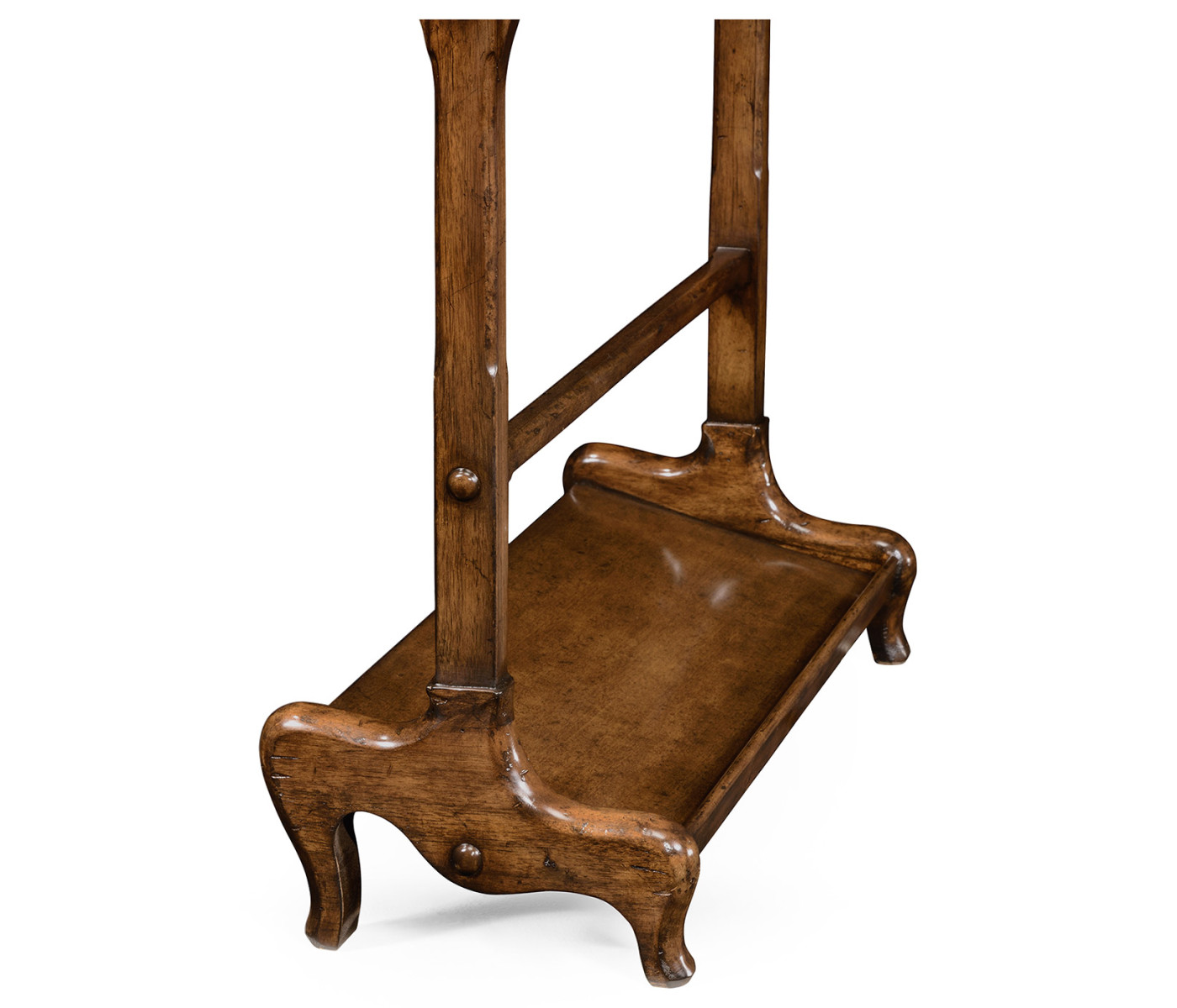 Victorian Style Walnut Towel Rack