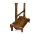 Victorian Style Walnut Towel Rack