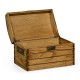 Yorkshire Oak Trunk with Bow Lid