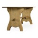Large Natural Oak Tavern Dining Table 71
