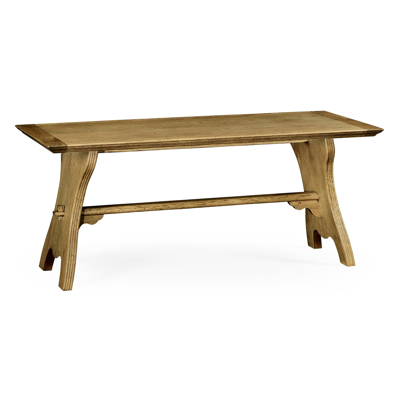 Large Natural Oak Tavern Dining Table 71