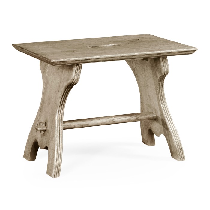 Grey Oak Tavern Stool