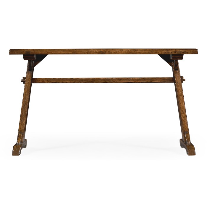 Medium Dark Oak Tavern Dining Table 52