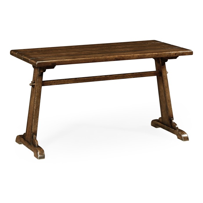 Medium Dark Oak Tavern Dining Table 52