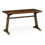 Medium Dark Oak Tavern Dining Table 52
