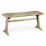 Traditional Grey Oak Tavern Dining Bench