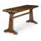 Traditional Dark Oak Tavern Dining Bench