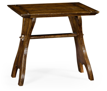 Dark Oak Tavern Dining Table Small