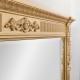 Empire Style Gilded Overmantle Mirror