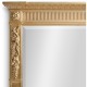 Empire Style Gilded Overmantle Mirror