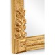 Empire Style Overmantle Mirror Circular Wreath