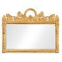 Empire Style Overmantle Mirror Circular Wreath