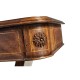 Biedermeier Crotch Walnut Side Table