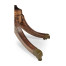 Biedermeier Crotch Walnut Side Table