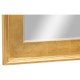 Rectangular gold leaf mirror