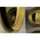 Contemporary Circular Recessed Silver Mirror